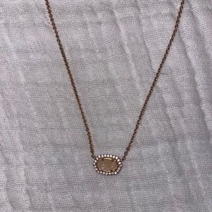 Kendra Scott Chelsea necklace and earrings